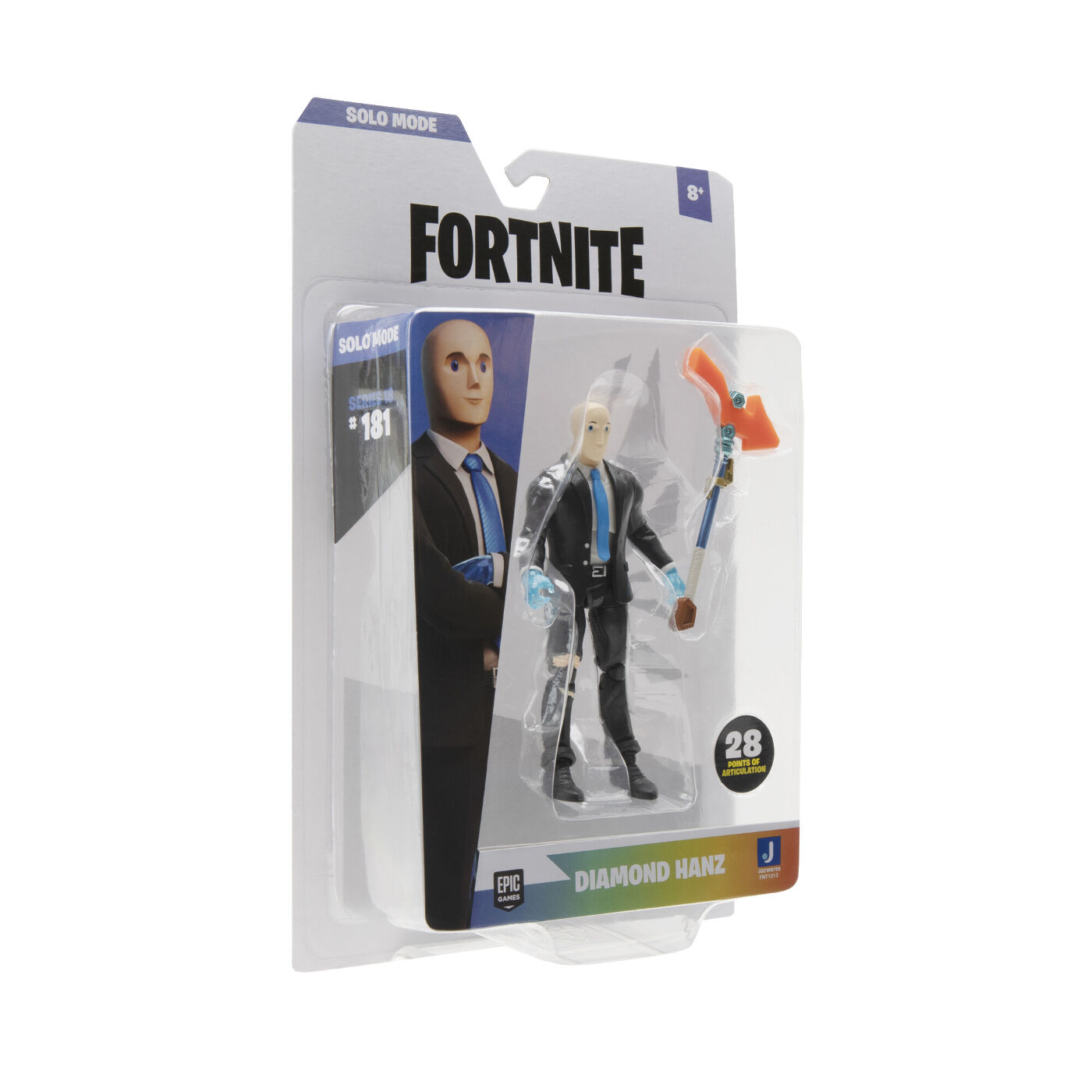 Fortnite Колекційна фігурка Solo Mode Diamond Hanz, 10см