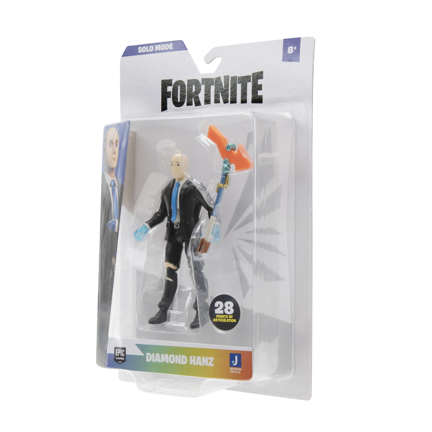 Fortnite Колекційна фігурка Solo Mode Diamond Hanz, 10см