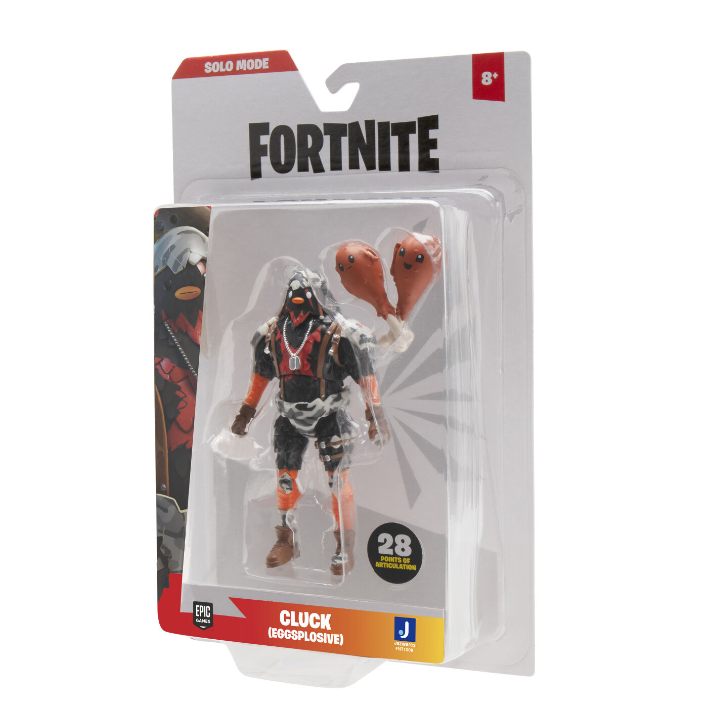 Fortnite Колекційна фігурка Solo Mode Cluck - Eggsplosive, 10см