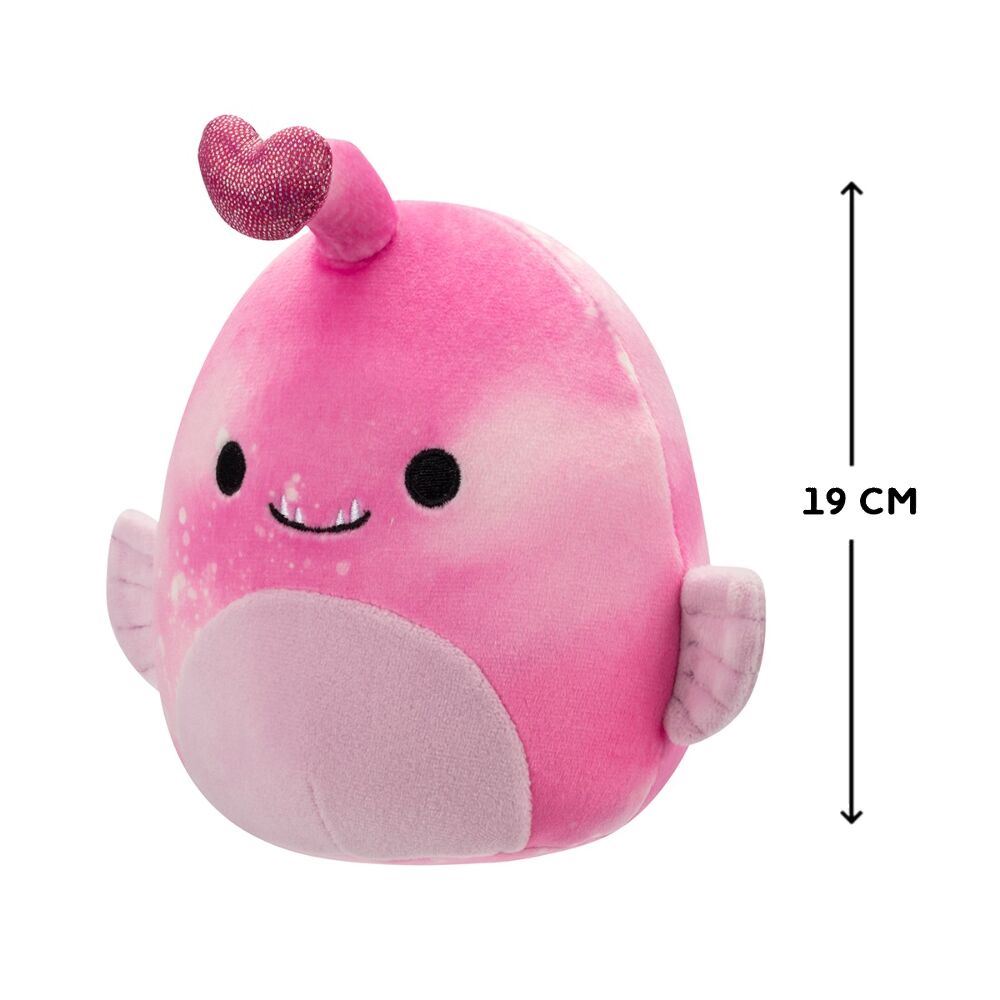 Мягкая игрушка Squishmallows – Удильщик Si (19 см)