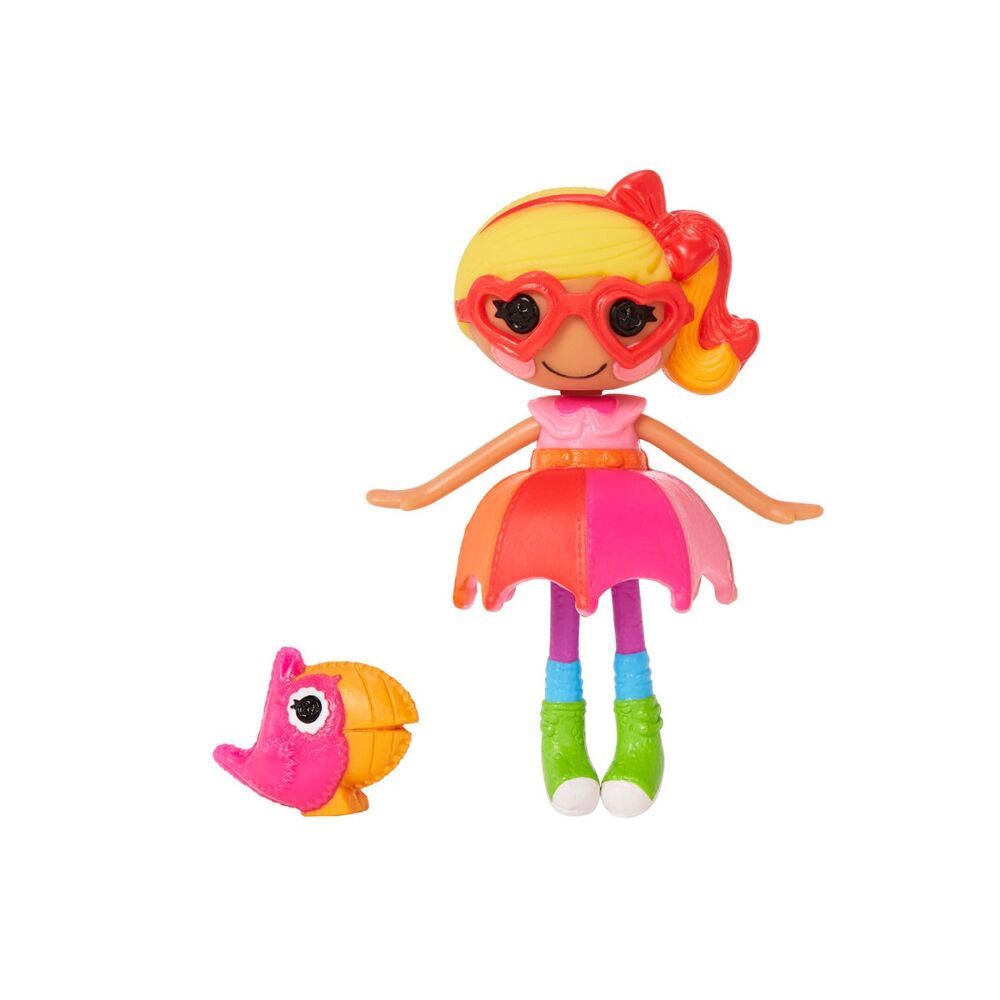 Лялька MINI LALALOOPSY – Веселкова Ейпріл (з аксесуарами)