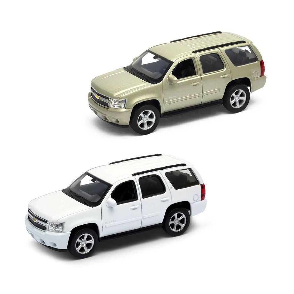 Модель автомобиля - Chevrolet Tahoe 2008 (белый, серый)