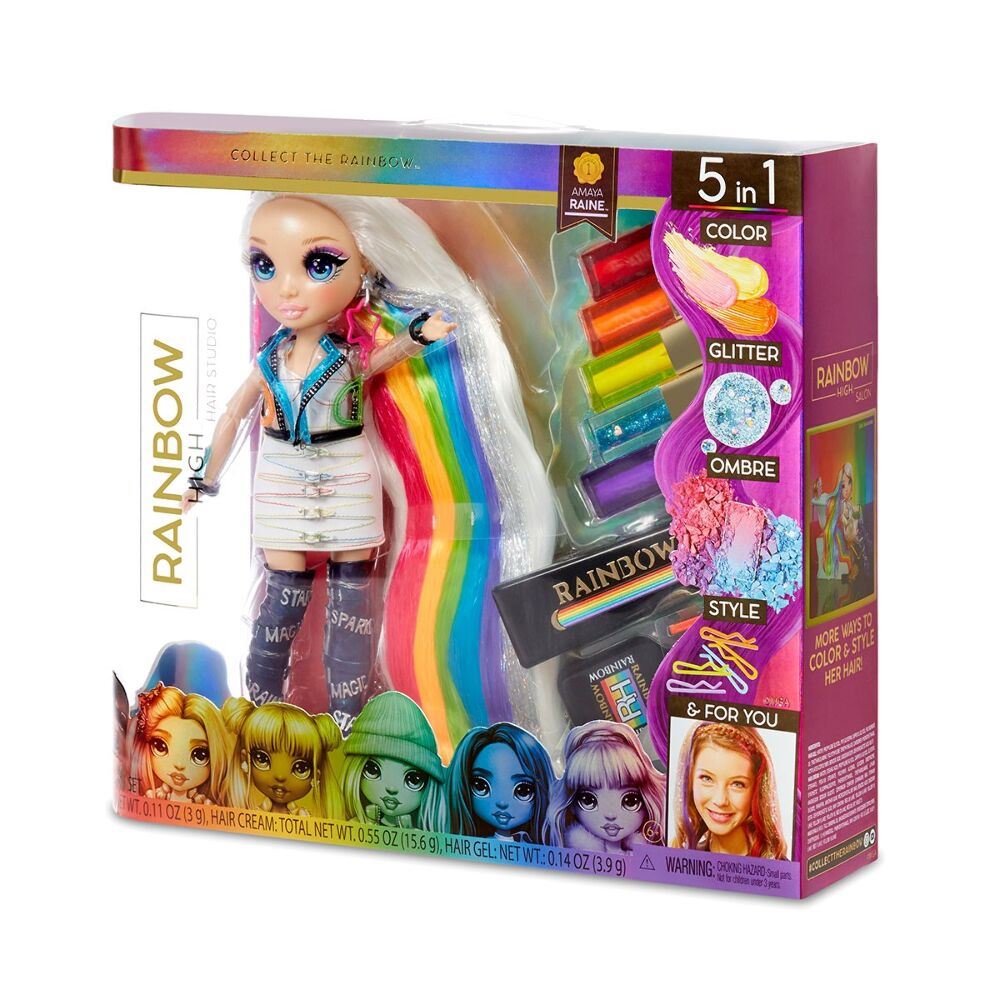 Rainbow High Doll — стильная прическа (с аксессуарами)