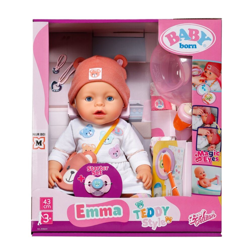 Лялька Baby Born – Емма-Тедді
