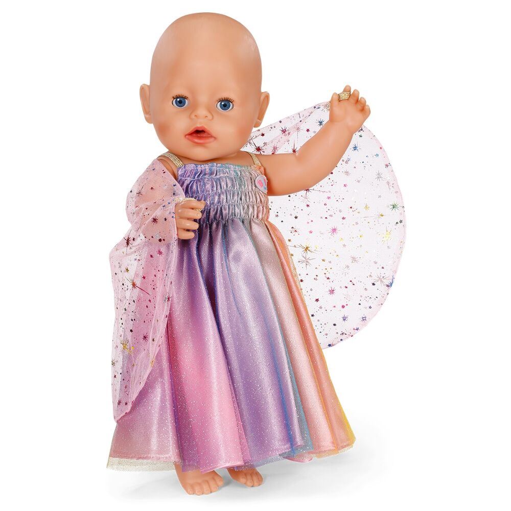 Одяг для ляльки Baby Born - Сукня Веселка