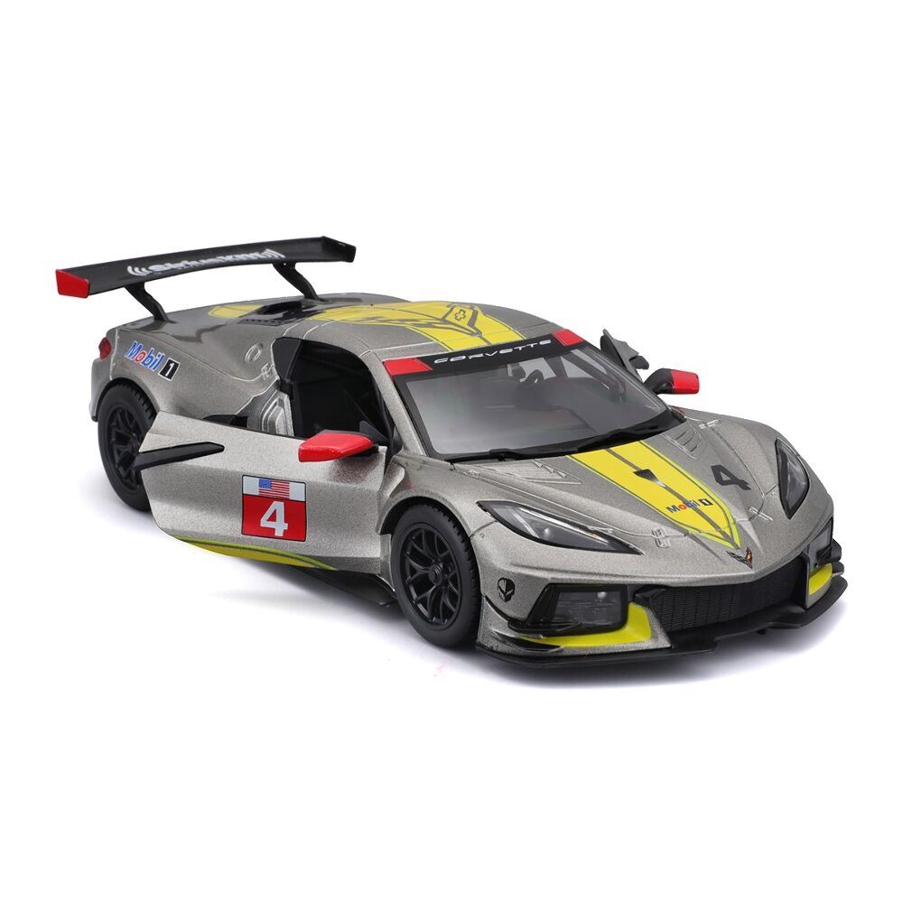 Моделью автомобиля является Chevrolet Corvette C8. Р (1:24)