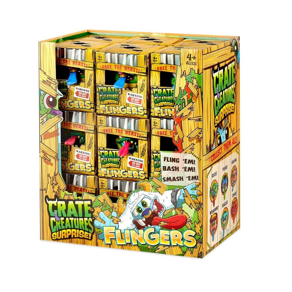 Інтерактивна Іграшка Crate Creatures Surprise! Серії Flingers – Капа