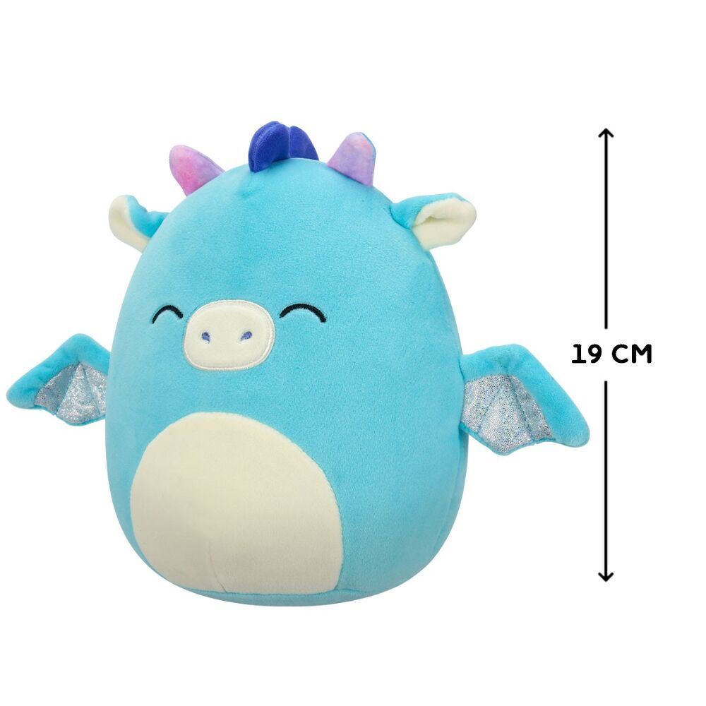 М'яка іграшка Squishmallows – Дракон Тетяна (19 cm)