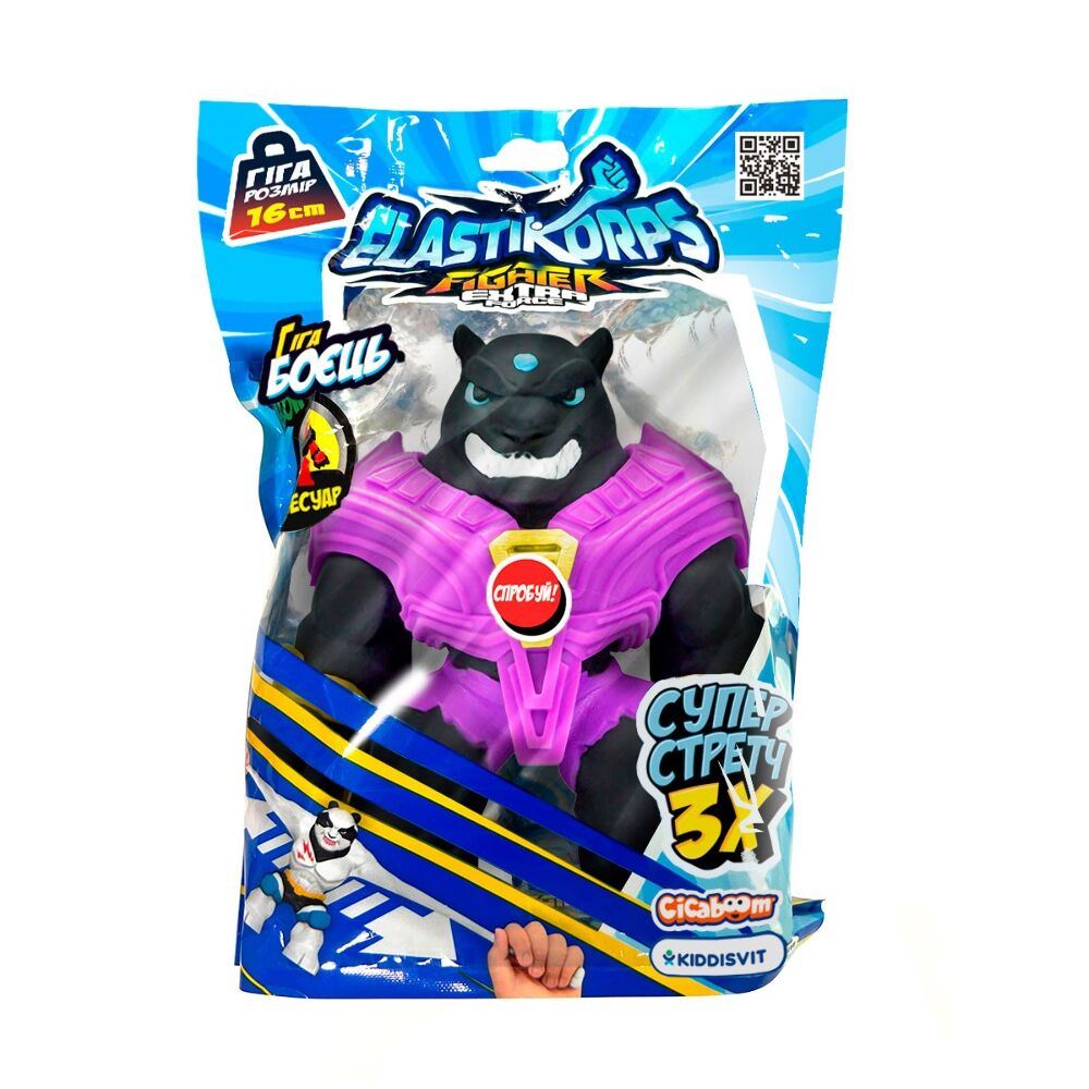 Серия стретч-игрушек Elastikorps "Extra Force" - Panther Kingwar