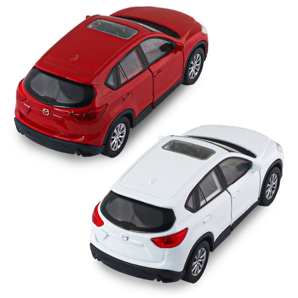 Модель автомобиля - Mazda CX-5 (красный, белый)