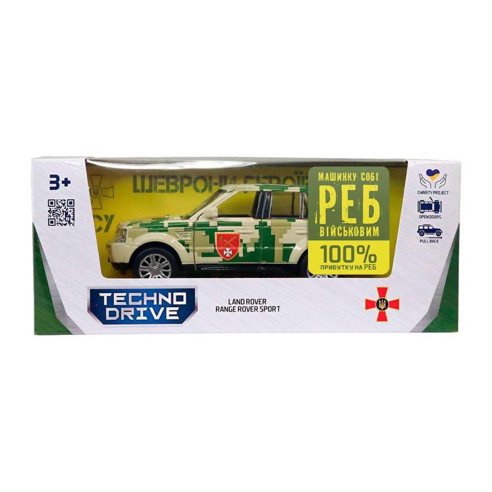 Модель автомобиля серии Chevrons of Heroes - Land Rover Range Rover Sport - OK West