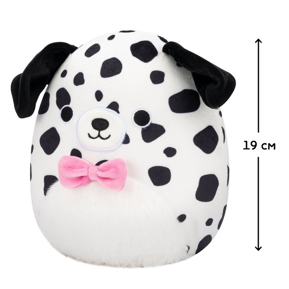 М'яка іграшка Squishmallows - Далматинець Дастін (19 см)