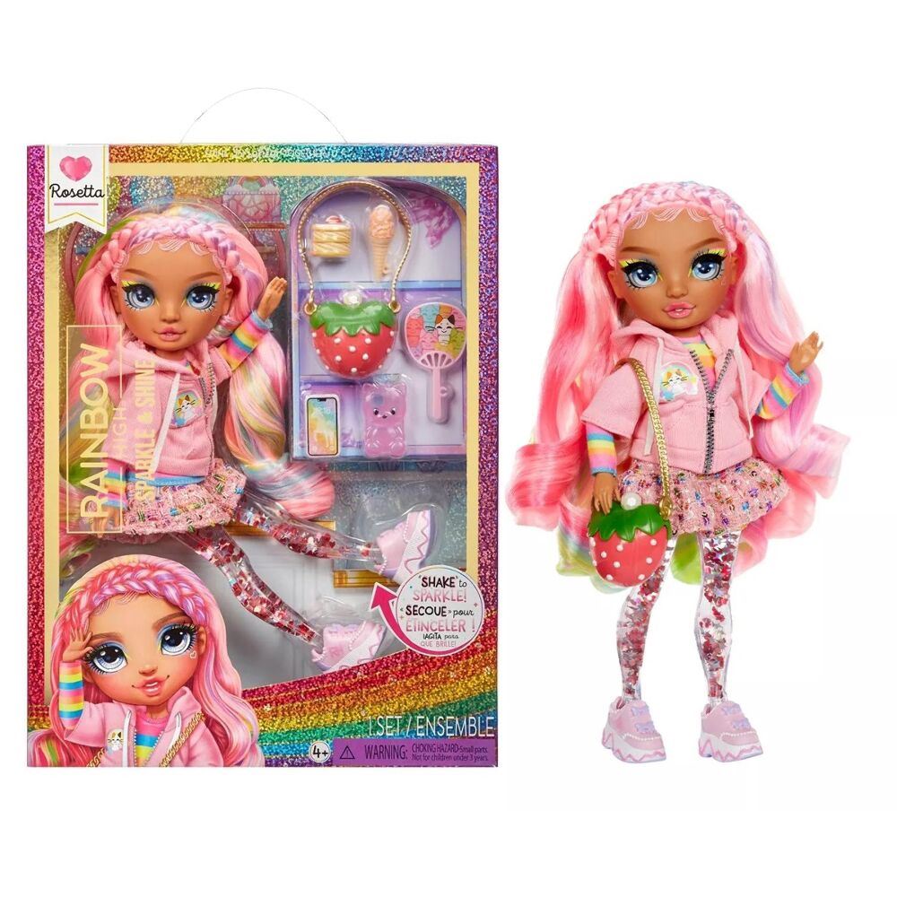 Серия Sparkle & Shine Радужная высокая кукла — Rosetta