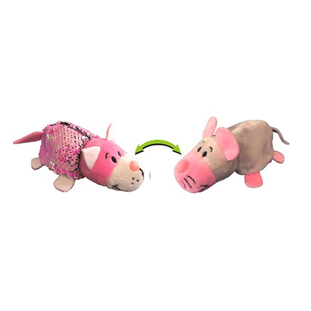 М'Яка Іграшка З Паєтками 2 В 1 - ZooPrяtki - Кіт-Миша (12 Cm)