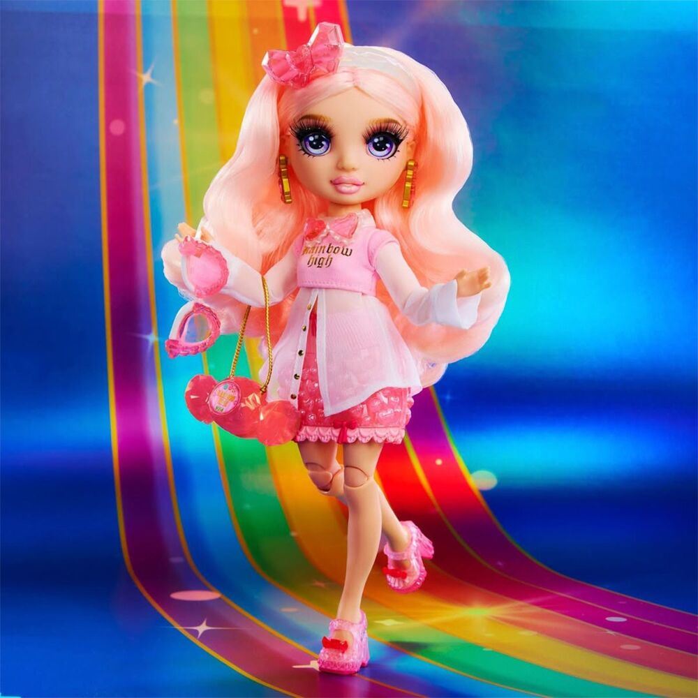 Ігровий набір з лялькою Rainbow High серії Creative Crystals - Белла