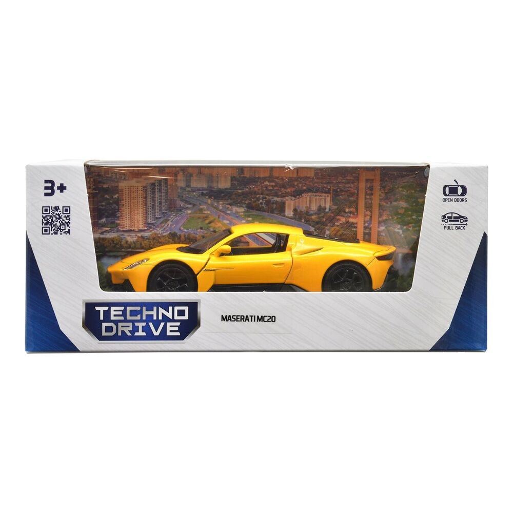 Автомодель - Maserati MC20 (жовтий)