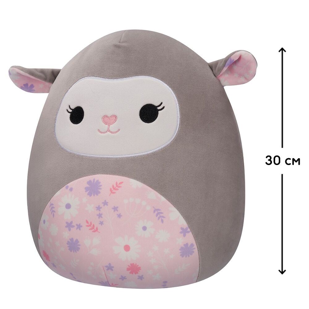 М'яка іграшка Squishmallows - Сіре ягня (30 cm)