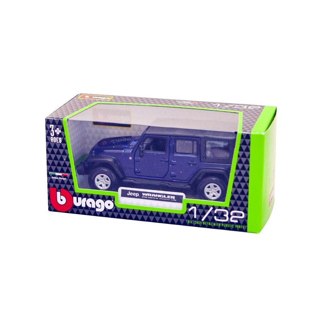 Модель автомобиля - Jeep Wrangler Unlimited Rubicon (1:32)
