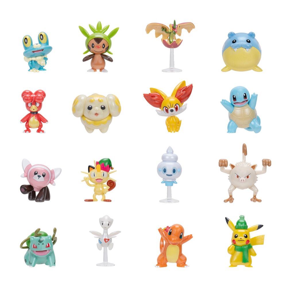 Набір ігрових фігурок Pokemon - Адвент-календар