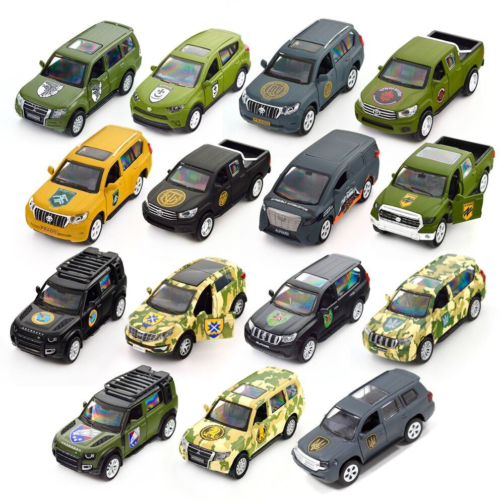Авто модель серии Chevrons of Heroes - Land Rover Defender 110 - 25 OPDBr