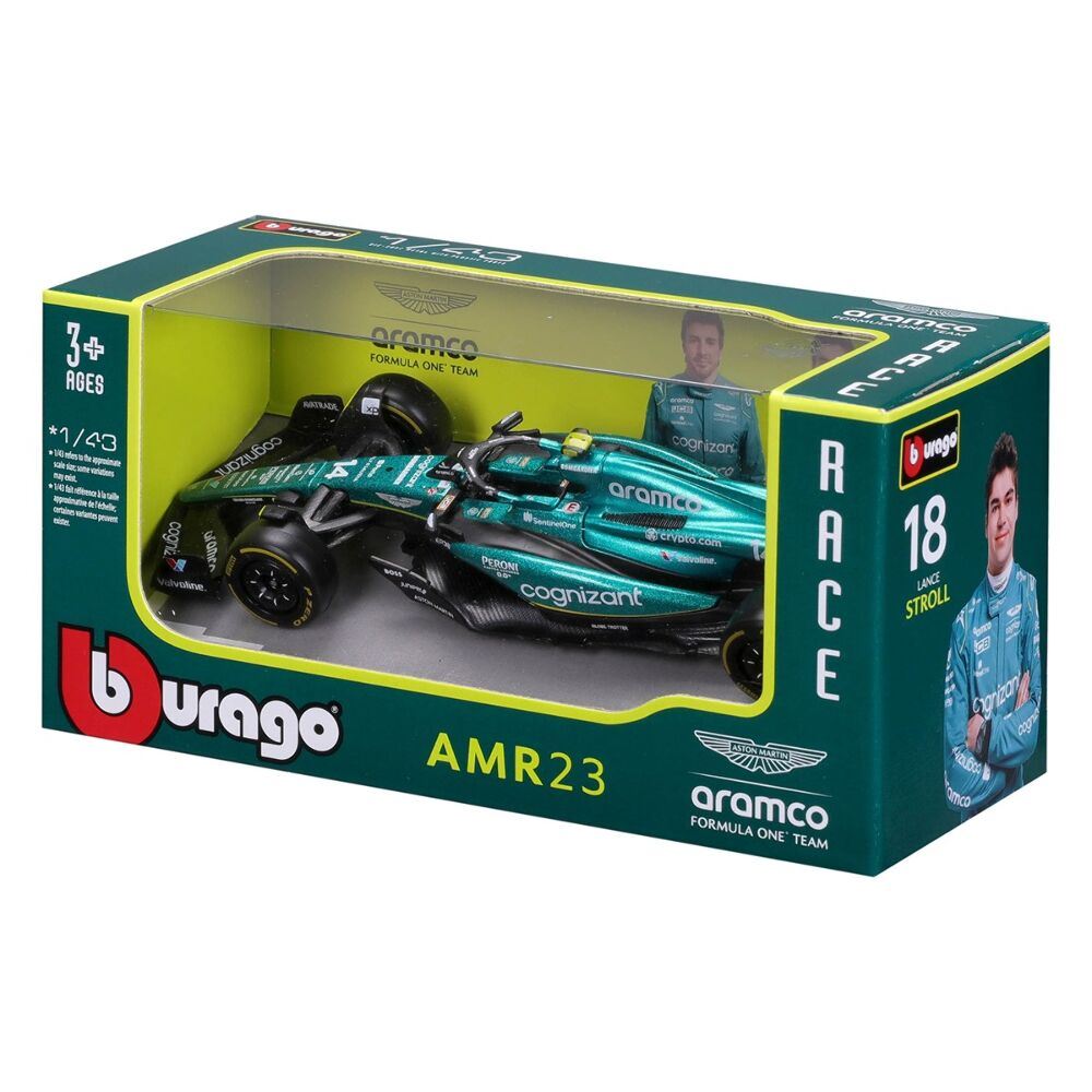 Модель автомобиля - Aston Martin AMR23 (2023) (1:43)