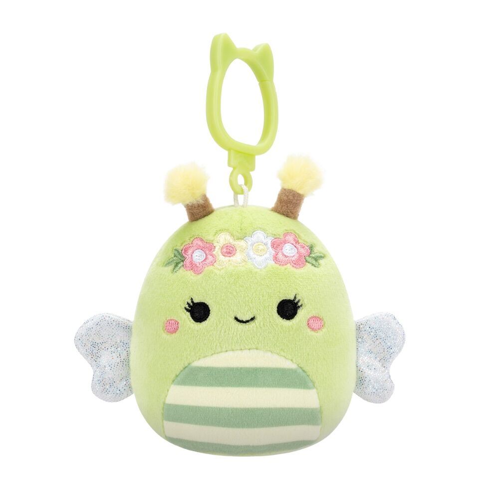 М'яка іграшка на кліпсі Squishmallows – Бджілка Сібіл