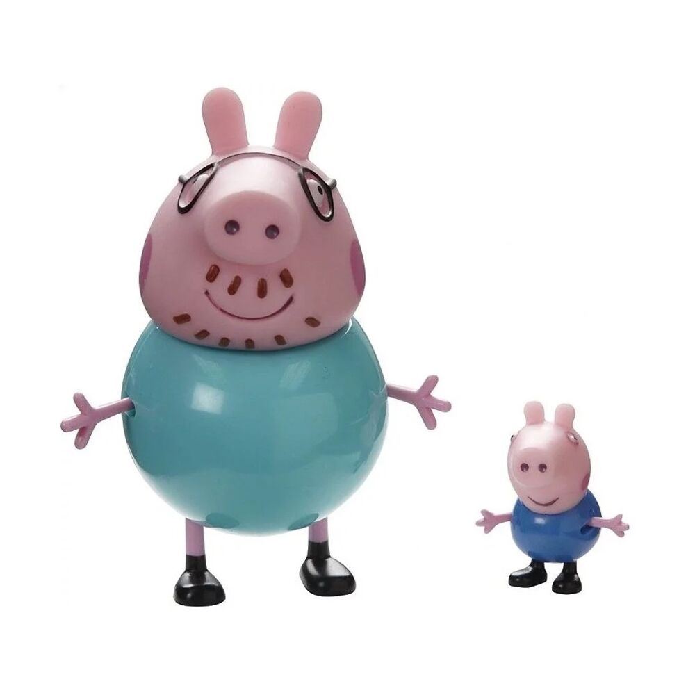 Набір Фігурок Peppa - Сім'я Пеппи (Джордж Та Тато)