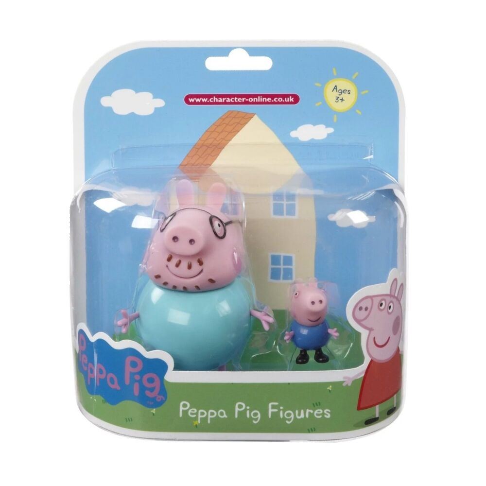 Набір Фігурок Peppa - Сім'я Пеппи (Джордж Та Тато)