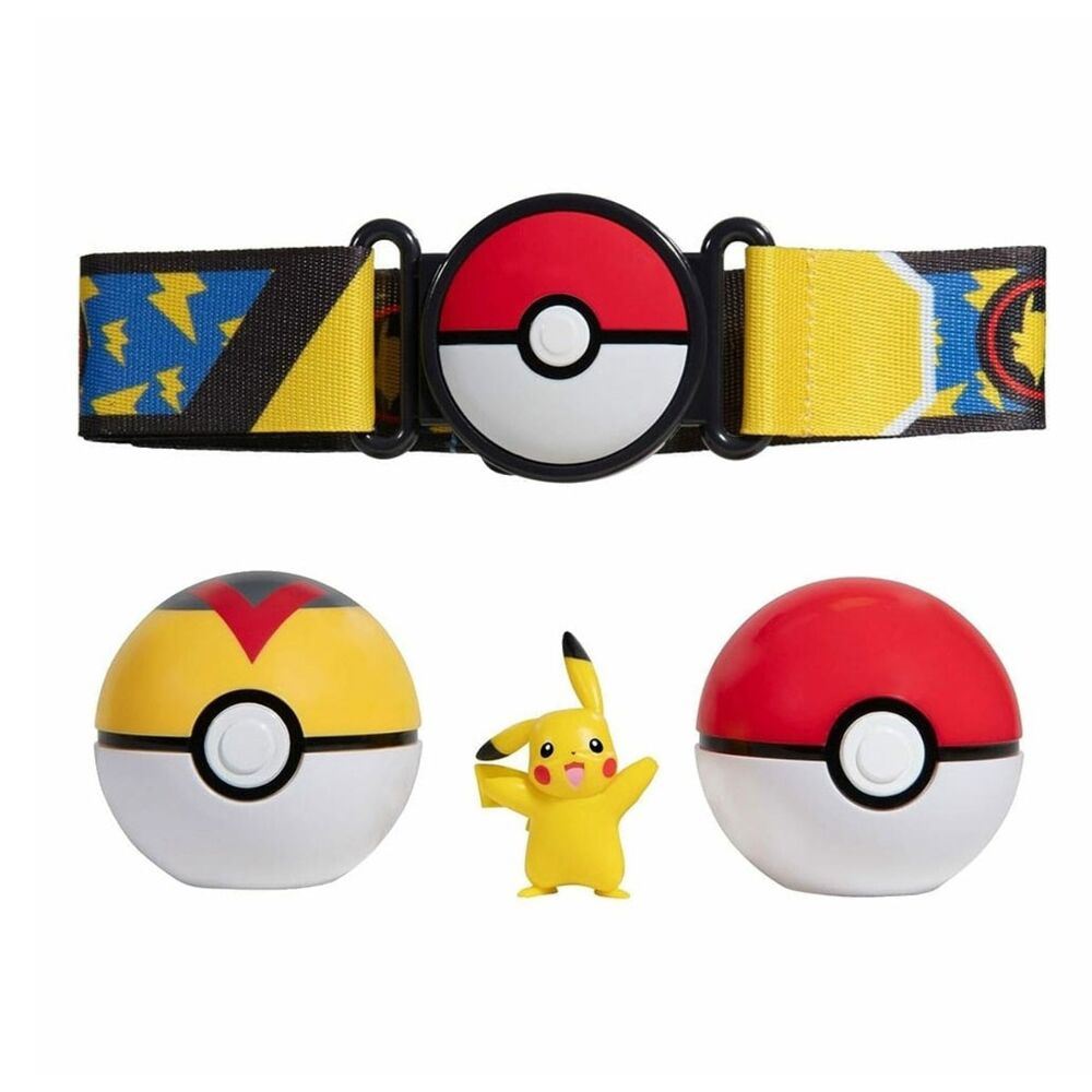 Ігровой набір Pokemon W14 - Пояс з покеболами Пікачу