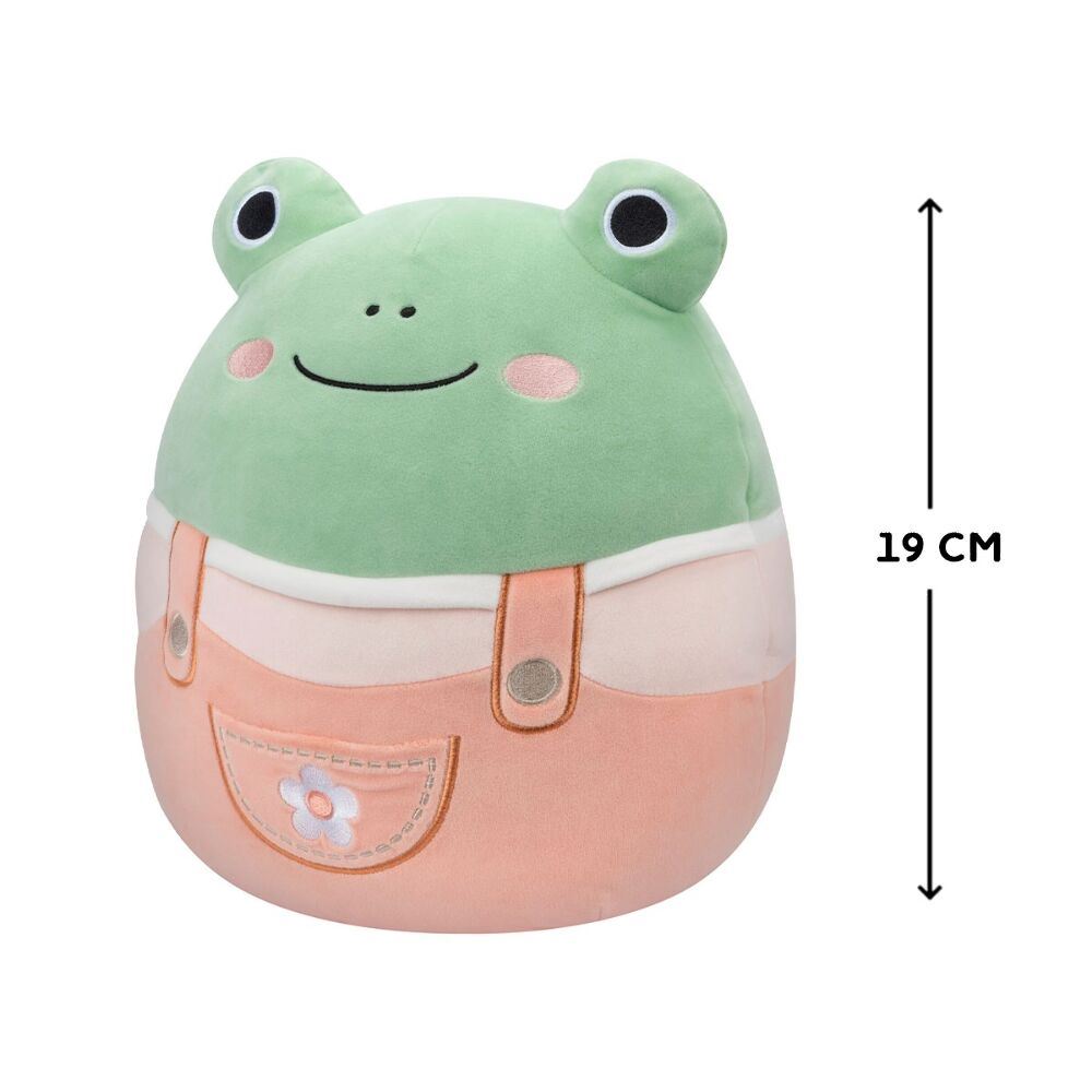 М'яка іграшка Squishmallows - Жабка Барателлі (19 cm)