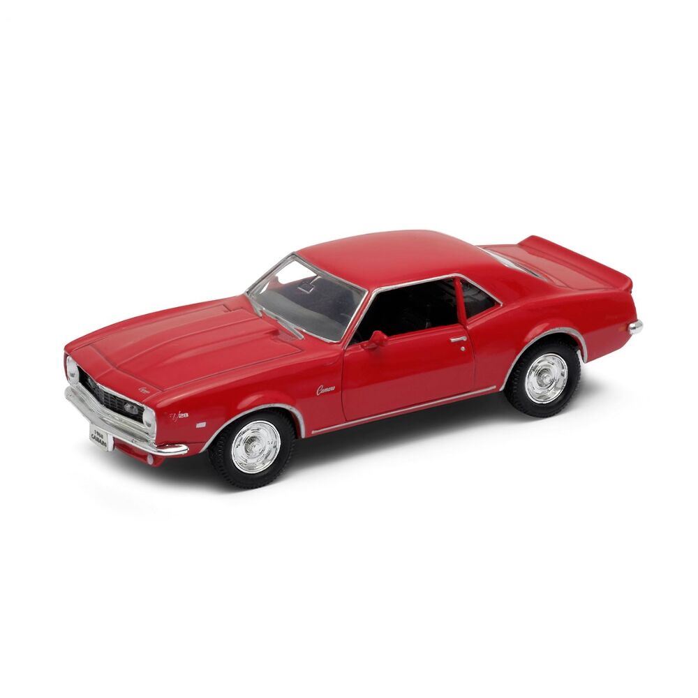 Модель автомобиля - Chevrolet Camaro Z28 1968 (красный, желтый)
