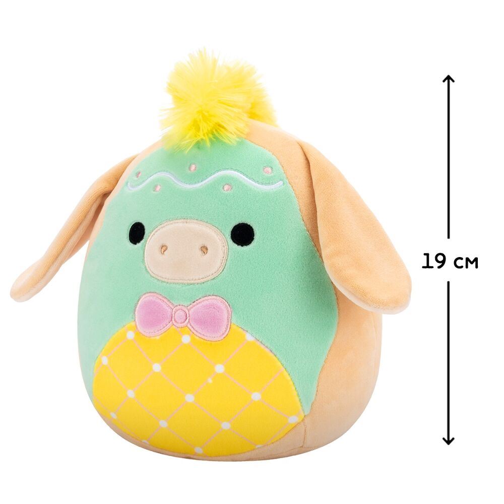 М'яка іграшка Squishmallows - Пастельний віслючок (19 cm)