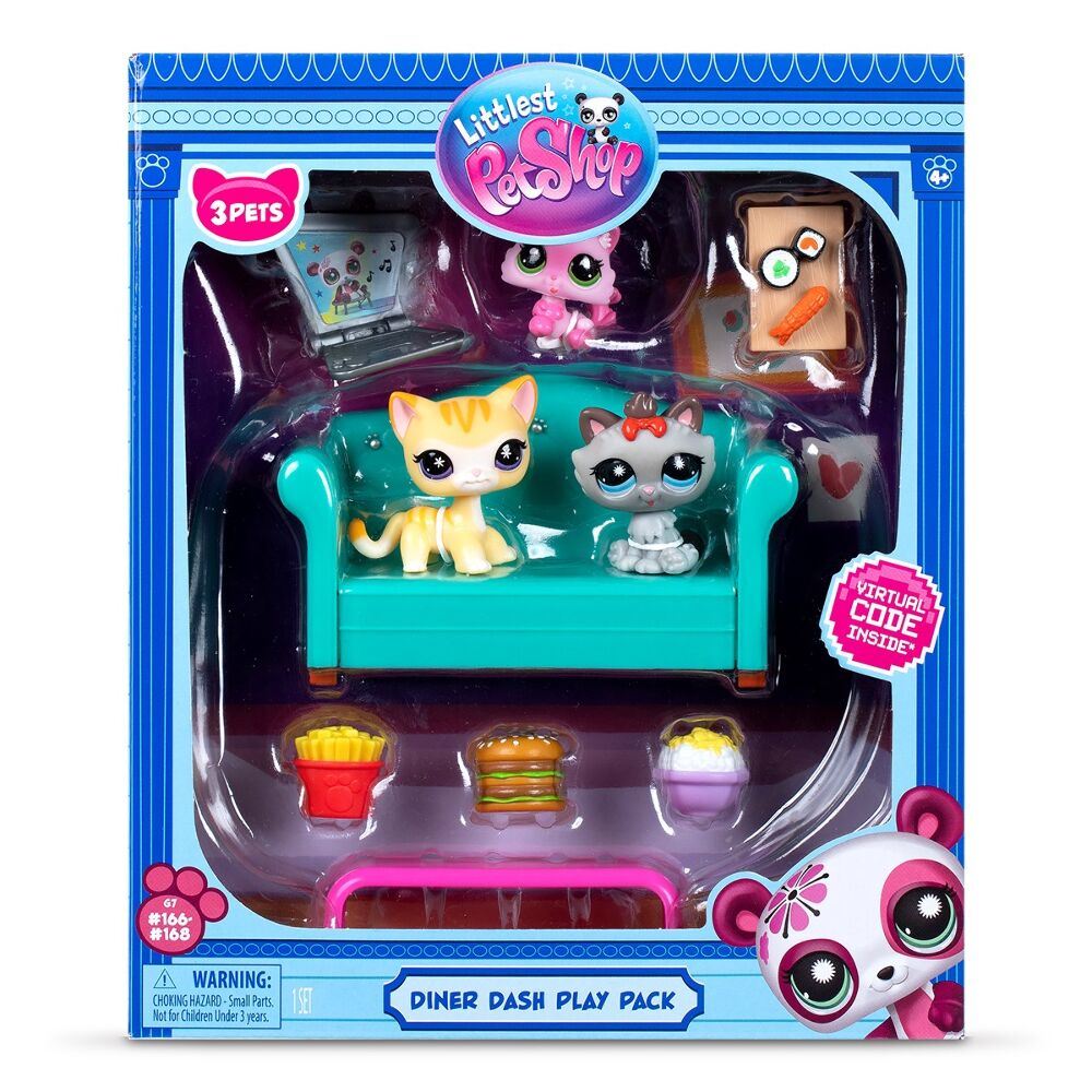 Ігровий набір Littlest Pet Shop - Вечірка зі смаколиками