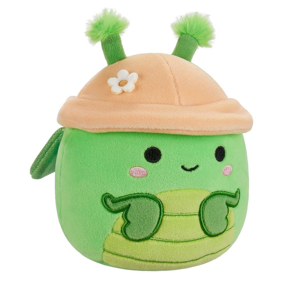 М'яка іграшка Squishmallows - Богомол Трентон у капелюсі (19 cm)
