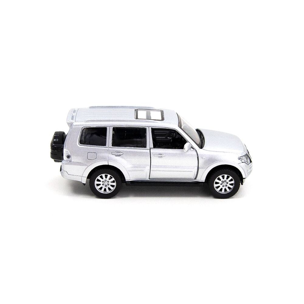 Модель автомобиля - MITSUBISHI PAJERO 4WD TURBO (серебристый)