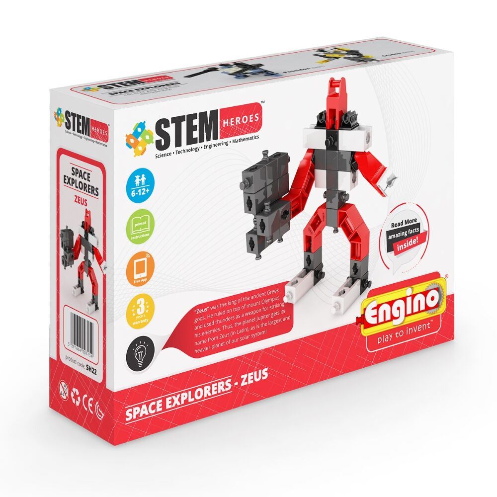 Конструктор Stem Heroes - Дослідження Космосу: Зевс