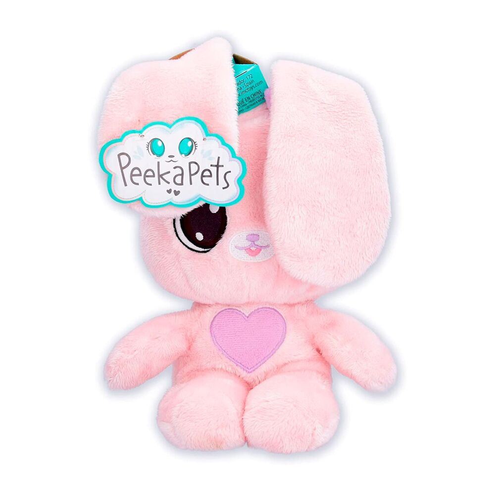 М’яка іграшка Peekapets – Рожевий кролик