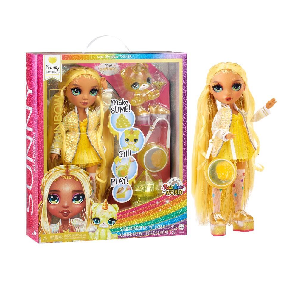 Ігровий набір з лялькою Rainbow High серії Classic - Санні