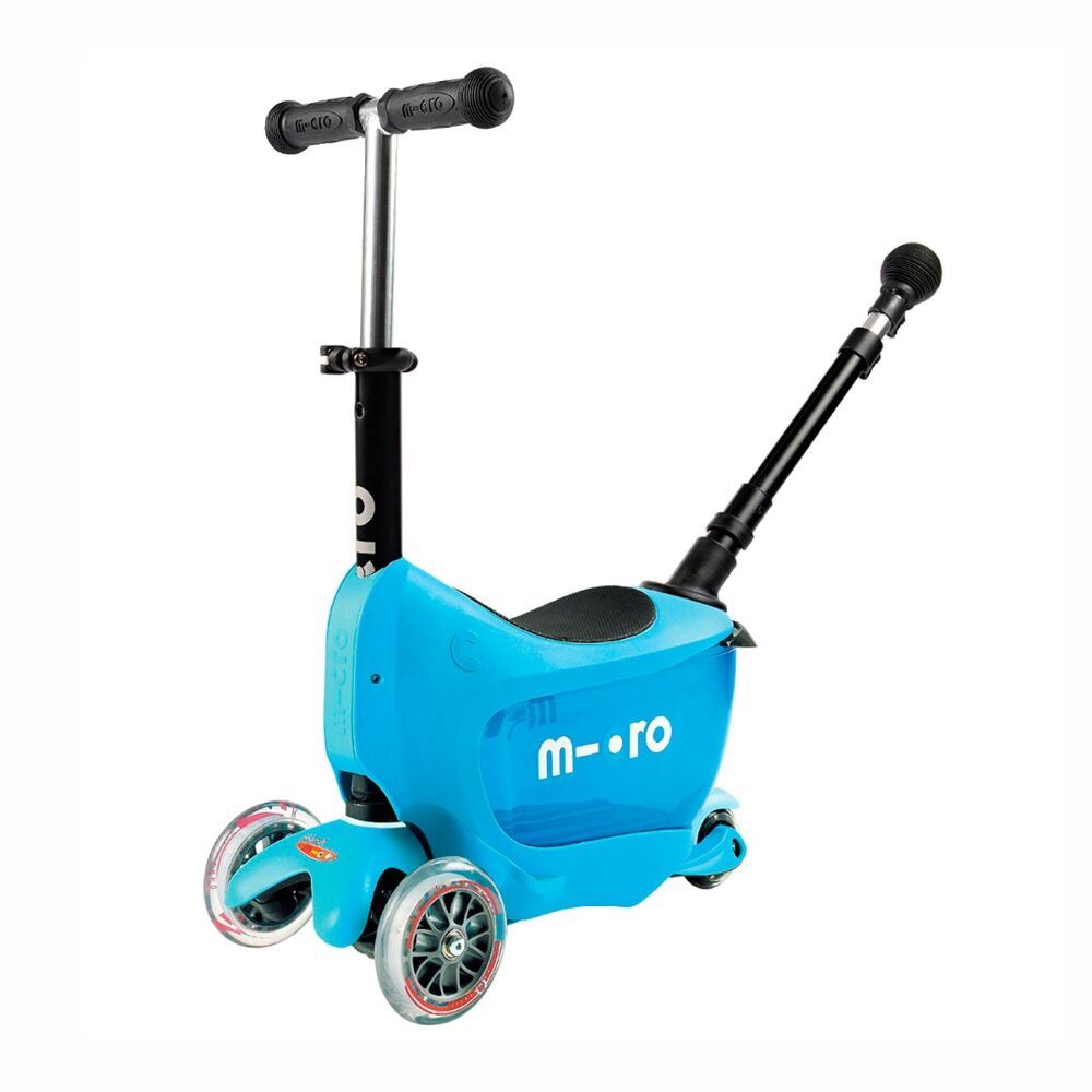 Самокат Micro серії Mini2go Deluxe Plus - Блакитний