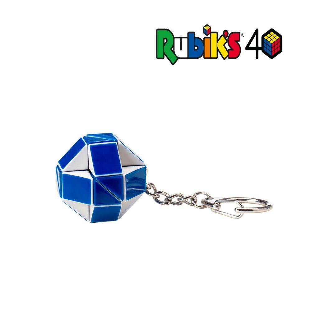 Міні-Головоломка Rubik's - Змійка Біло-Блакитна