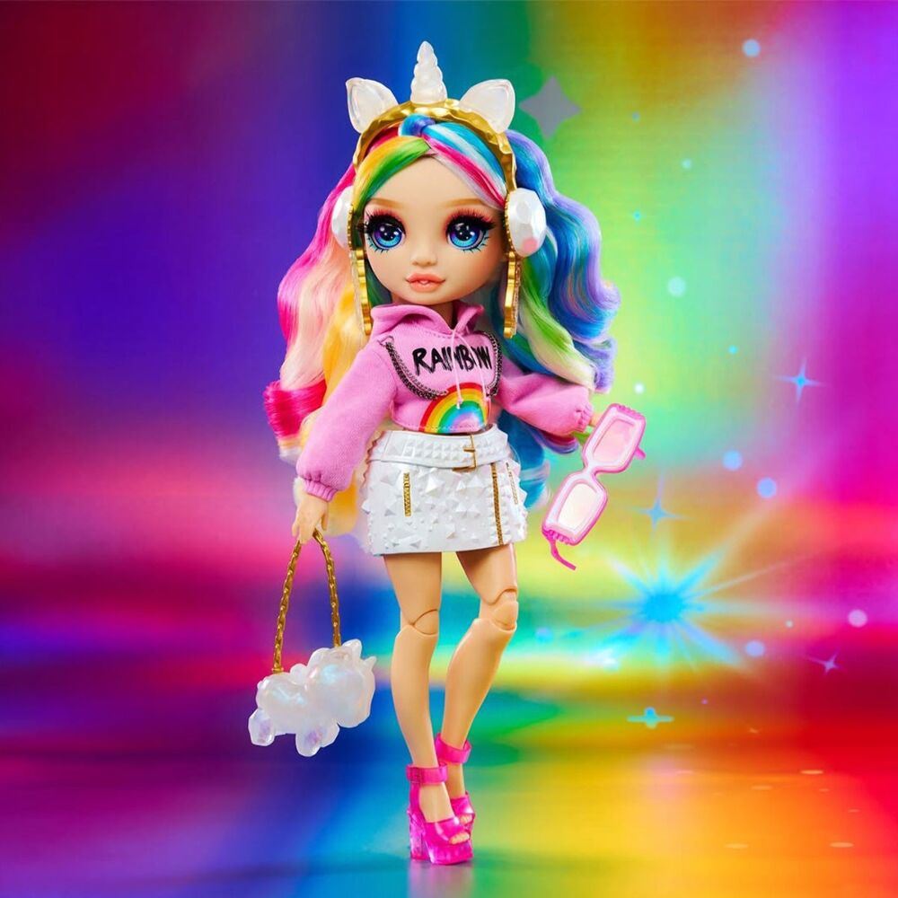Ігровий набір з лялькою Rainbow High серії Creative Crystals - Амая