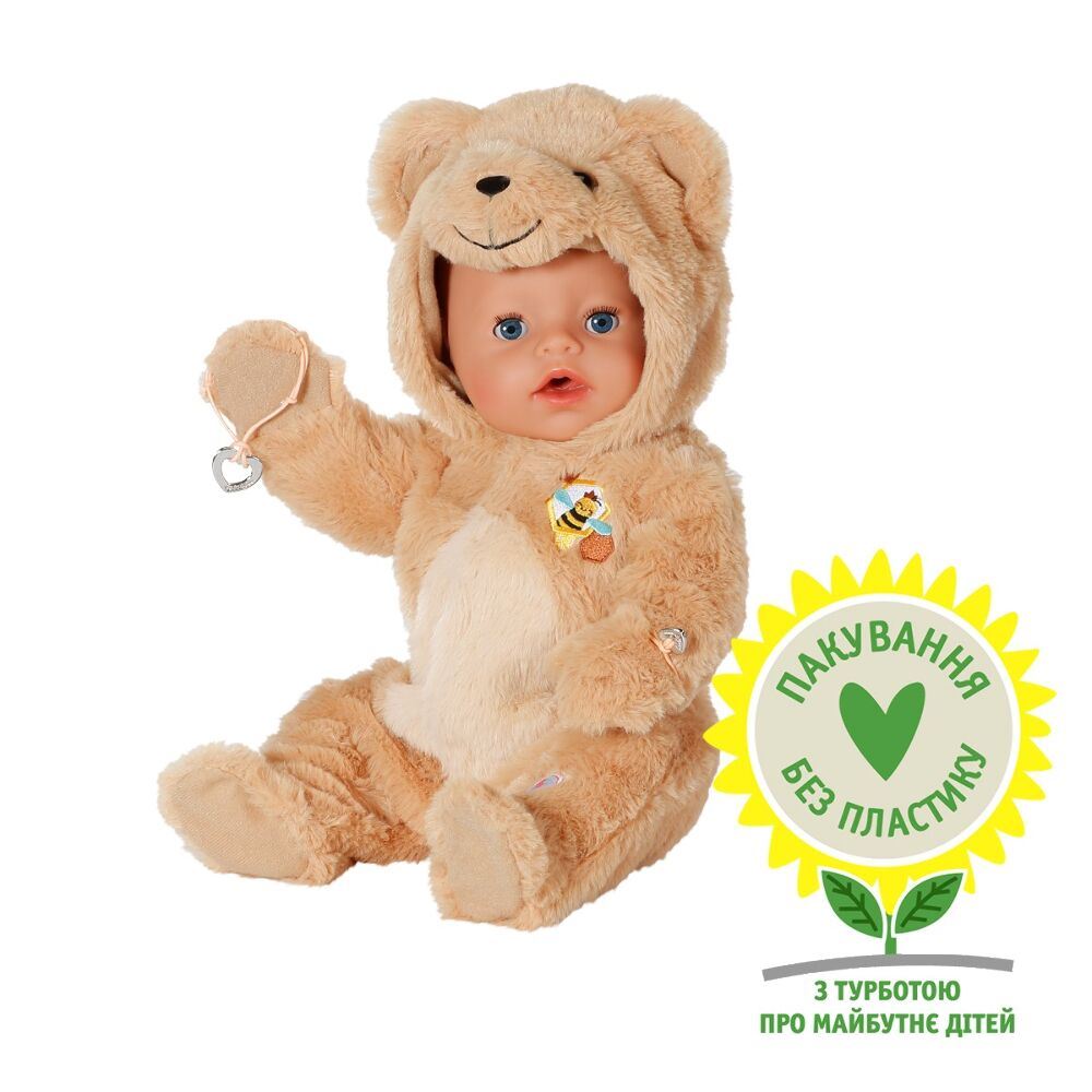 Baby Born Doll – Эмма в костюме плюшевого мишки