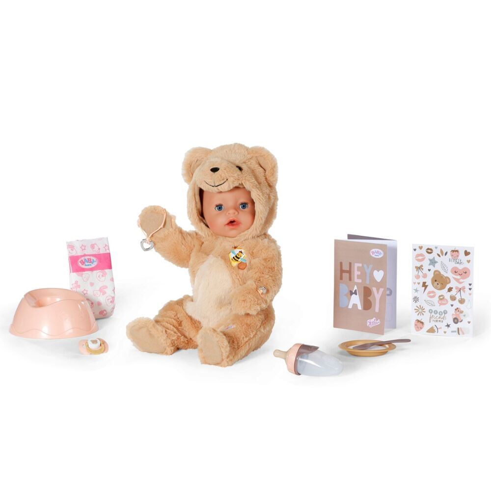 Baby Born Doll – Эмма в костюме плюшевого мишки