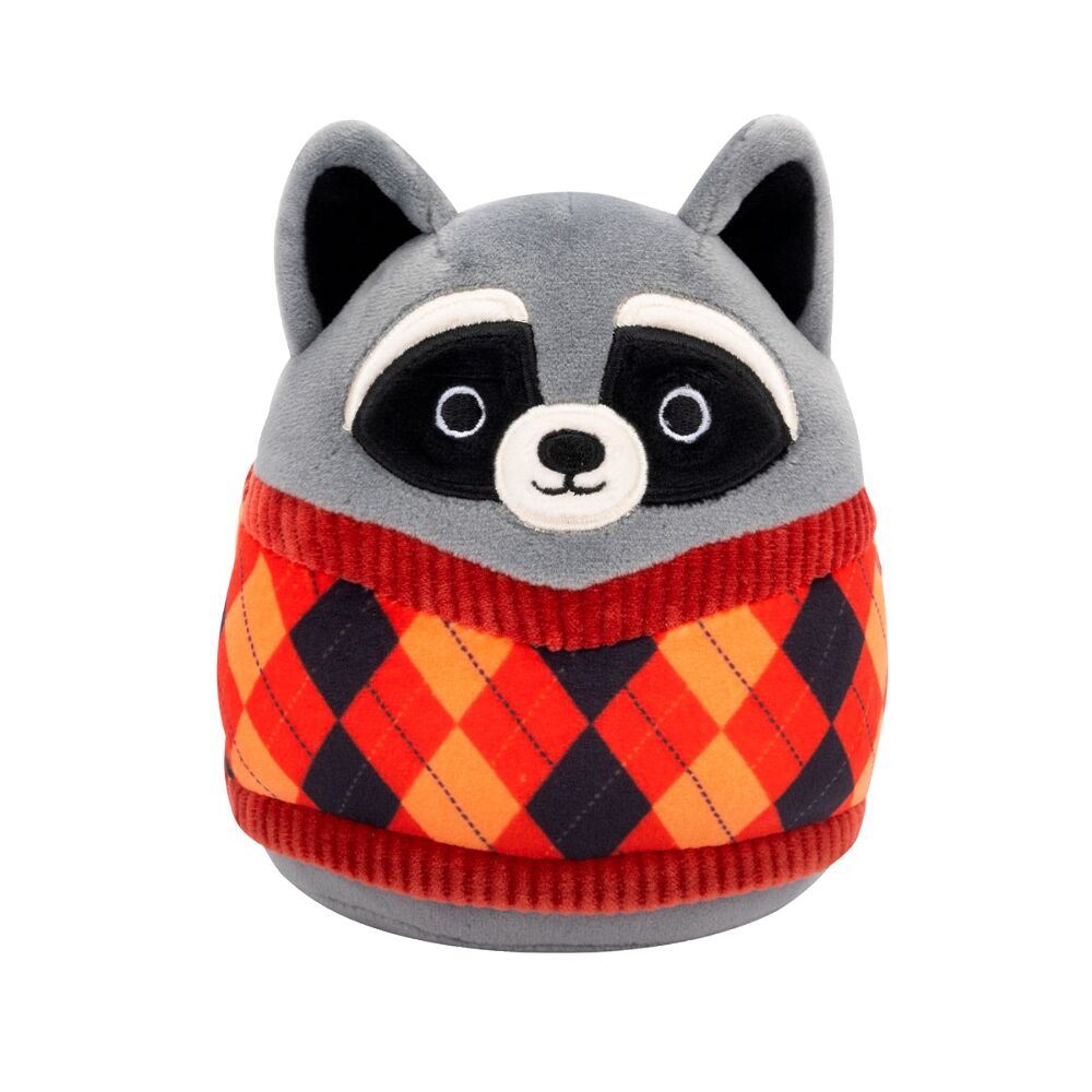 М'яка іграшка Squishmallows – Єнот Роккі (19 cm)