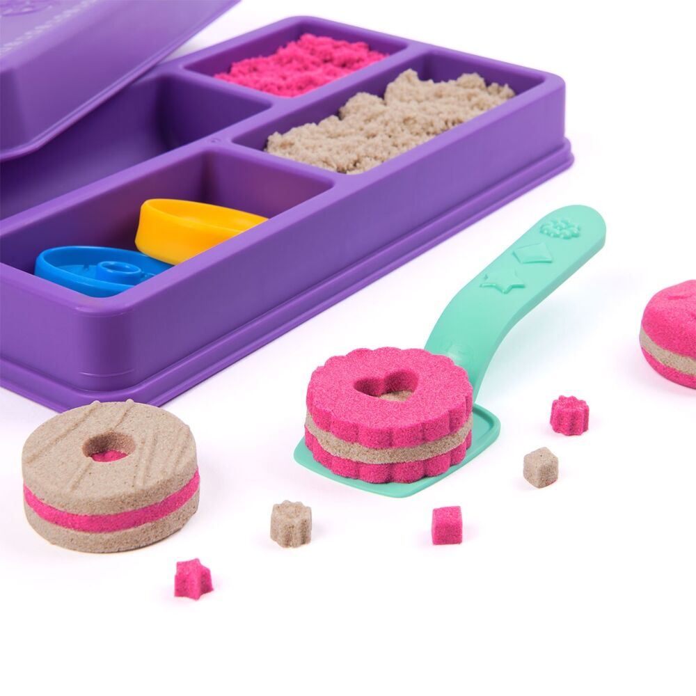 Набір піску для творчості - Kinetic Sand Кольорове печиво