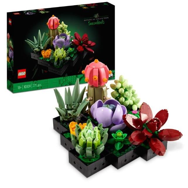 Конструктор LEGO Botanicals Сукуленти