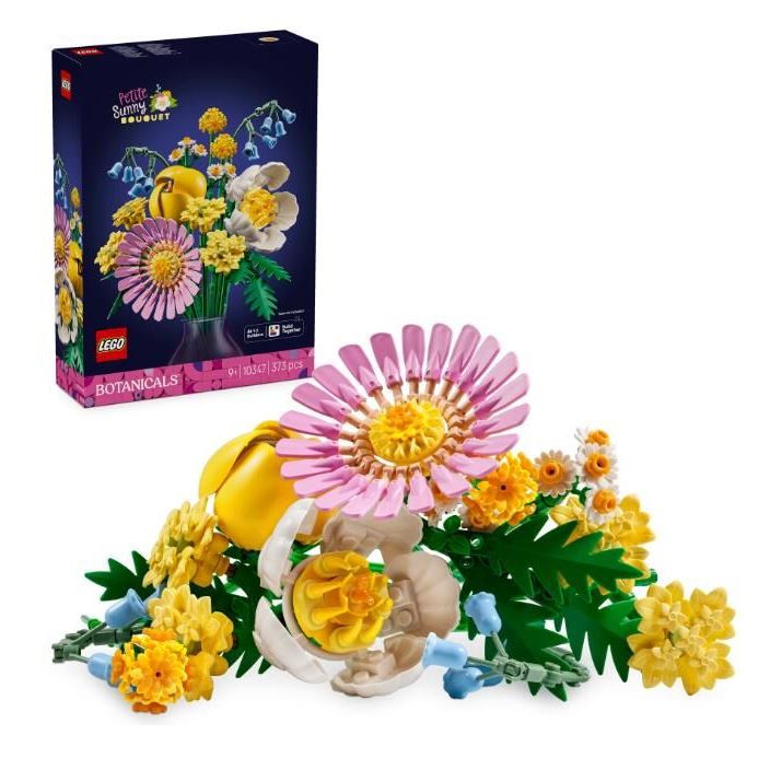 Конструктор LEGO Botanicals Мініатюрний сонячний букет