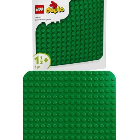 Конструктор LEGO DUPLO Classic Зелена будівельна пластина