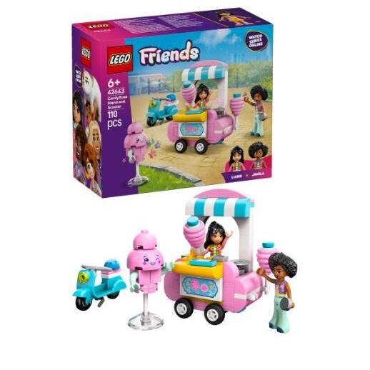 Конструктор LEGO Friends Ятка із солодкою ватою та скутер