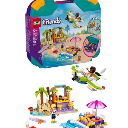 Конструктор LEGO Friends Творча валіза для подорожей і відпочинку на пляжі